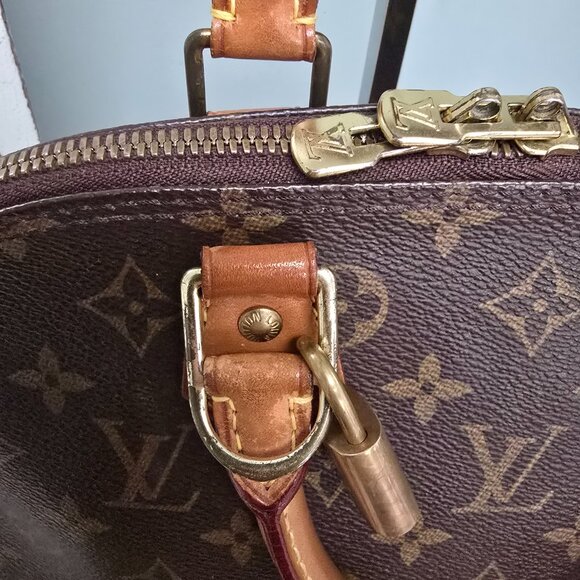 Alma PM New Model Brown Monogram Louis Vuitton Bag (year 2014) - Picture 15 of 16